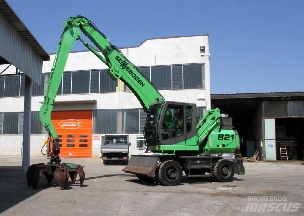 Sennebogen 821 Kolesové rýpadlá