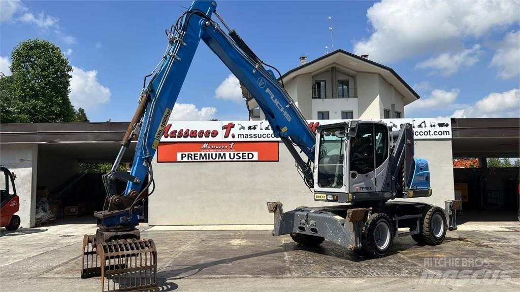 Terex MHL 250 Kolesové rýpadlá