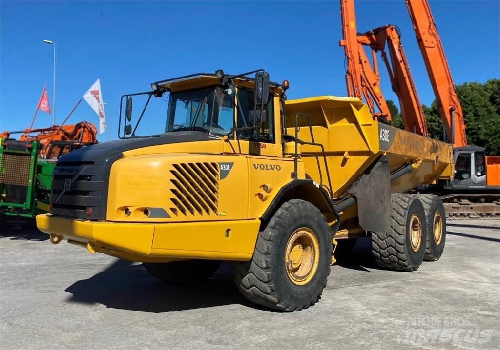 Volvo A30E 6X6 Stavebné sklápače