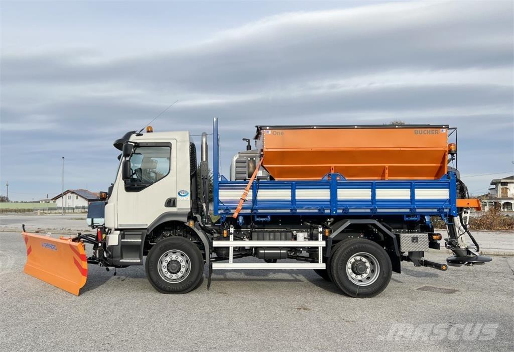 Volvo BM FL816-280 4X4 Snežné pluhy, predné snežné radlice