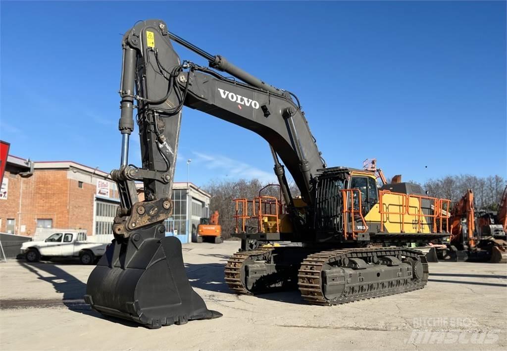 Volvo EC750EL Pásové rýpadlá