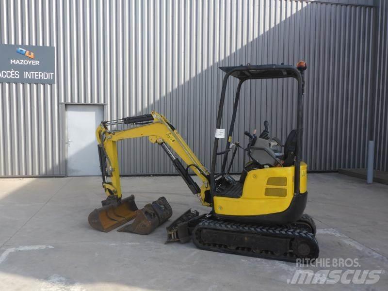 Yanmar VIO17U Mini rýpadlá < 7t