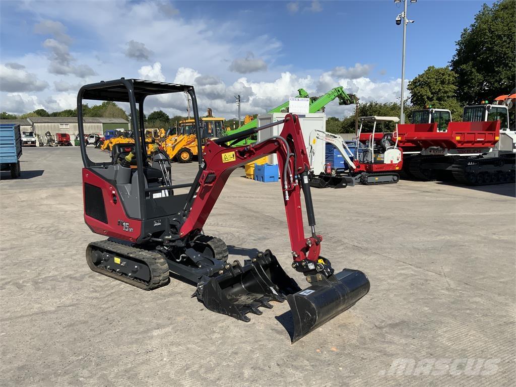 Yanmar SV15 VT Digger Ďalšie poľnohospodárske stroje