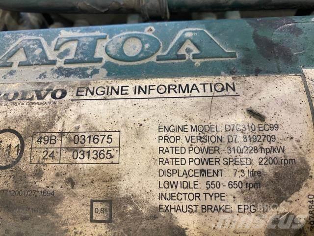 Volvo 8700 Motory