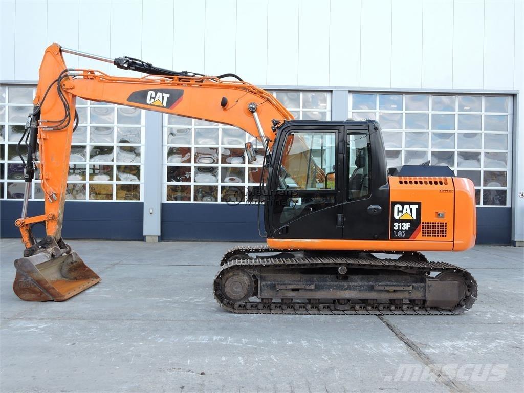 CAT 313FL Pásové rýpadlá