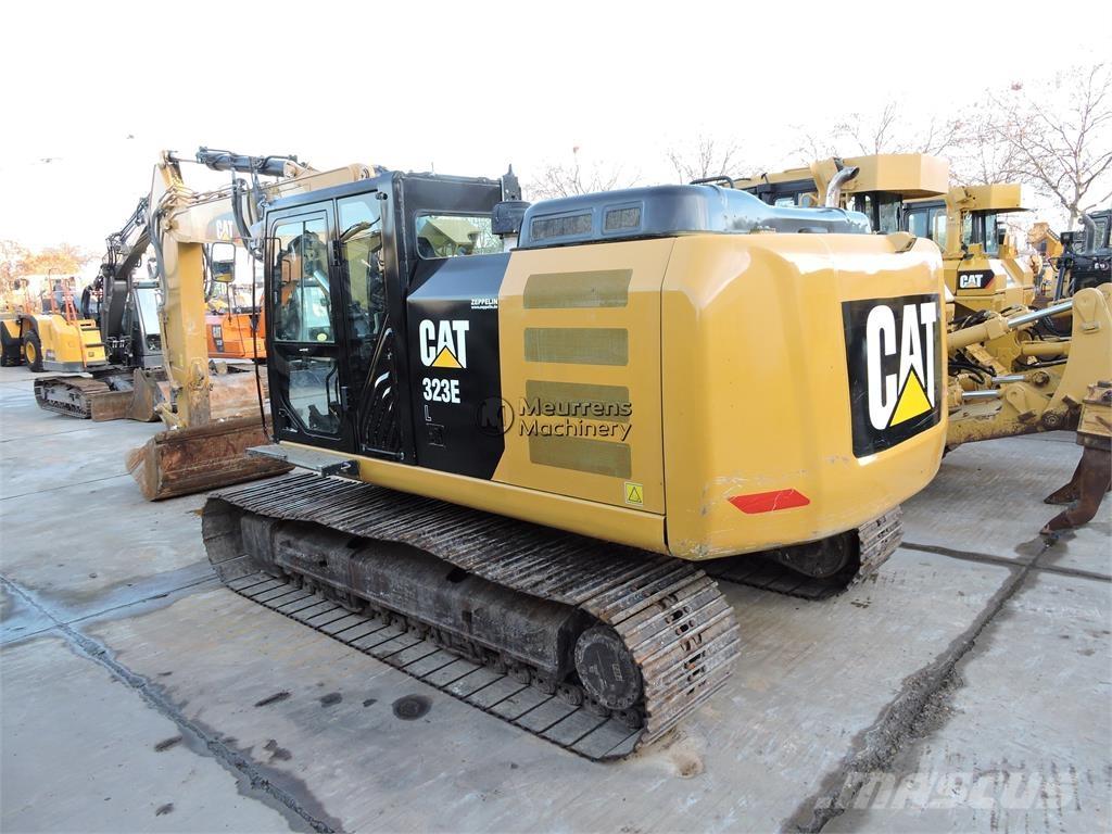 CAT 323E Pásové rýpadlá