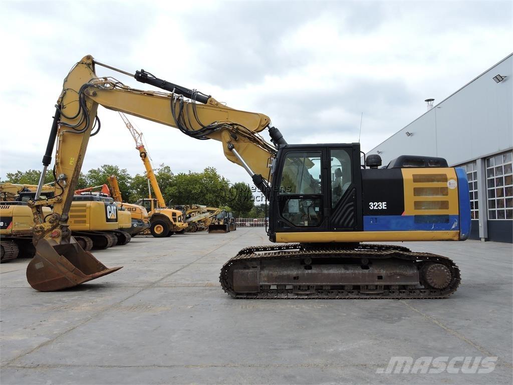 CAT 323EL Pásové rýpadlá