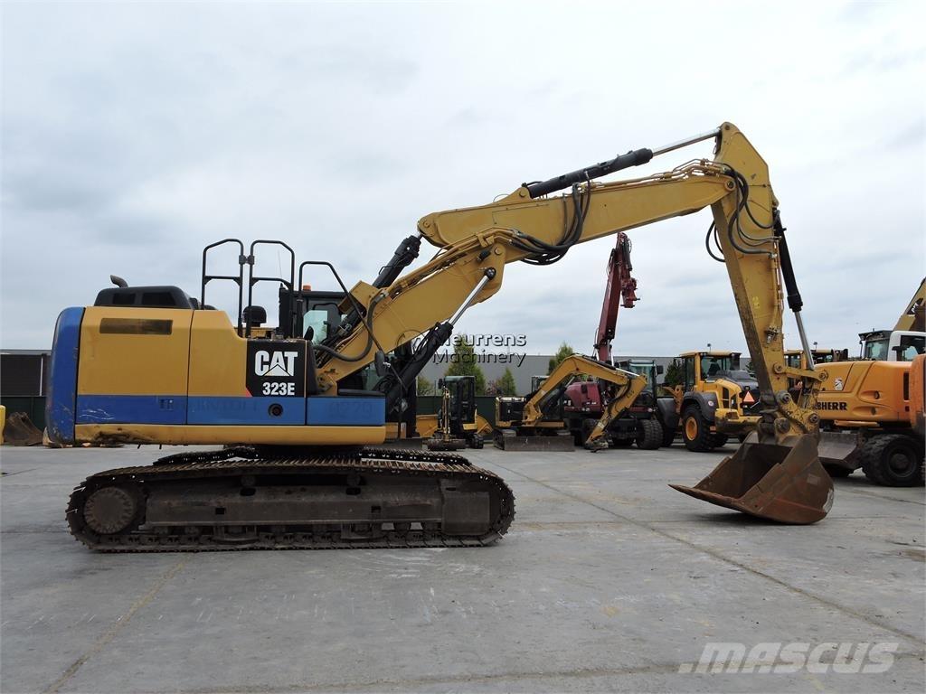 CAT 323EL Pásové rýpadlá