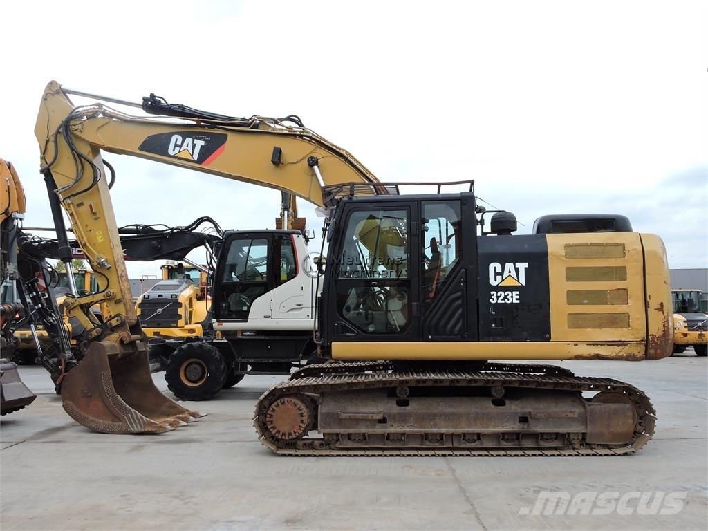 CAT 323EL Pásové rýpadlá