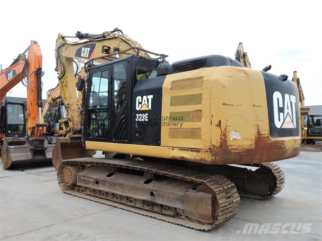 CAT 323EL Pásové rýpadlá