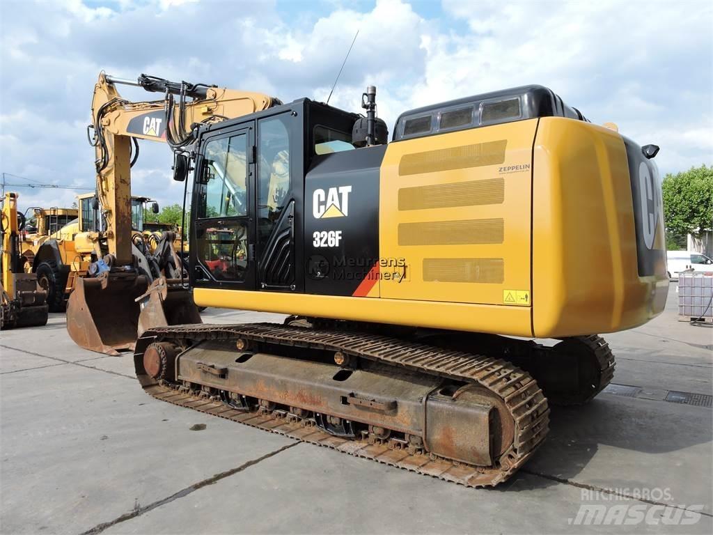CAT 326F Pásové rýpadlá