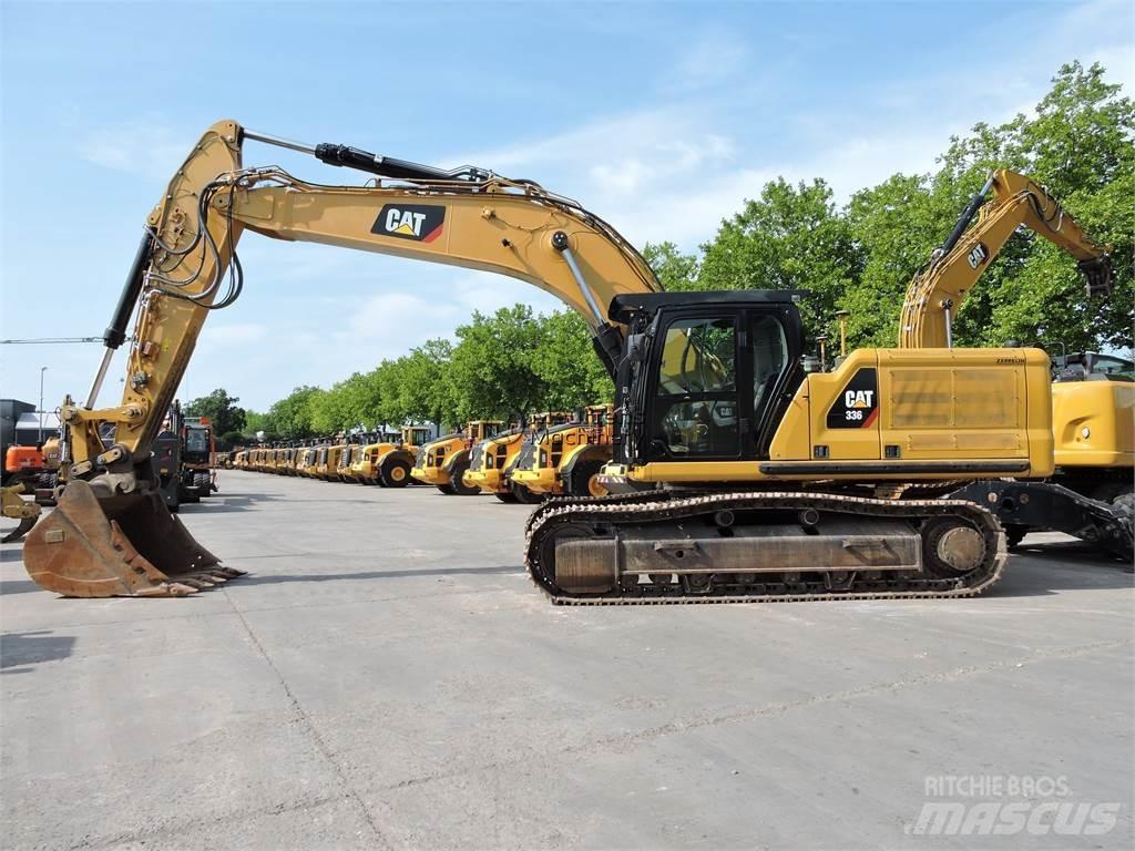 CAT 336 + GPS Pásové rýpadlá