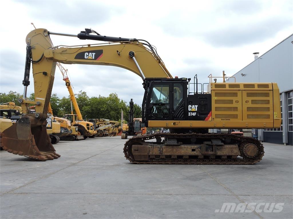CAT 374FL Pásové rýpadlá