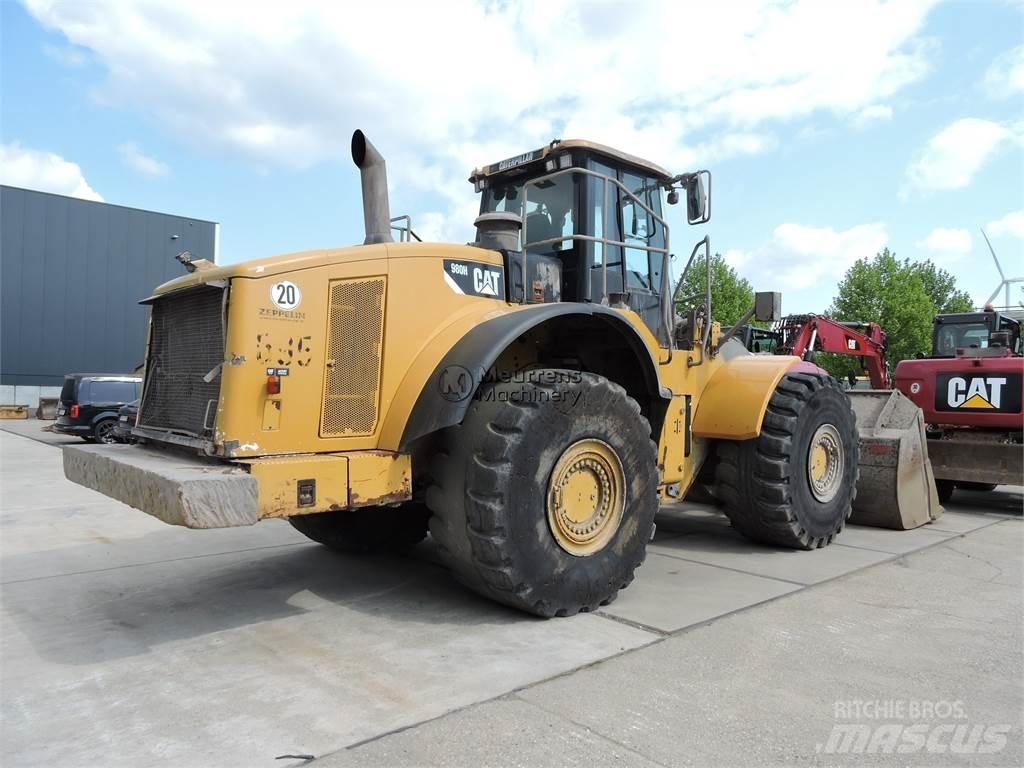CAT 980H Kolesové nakladače