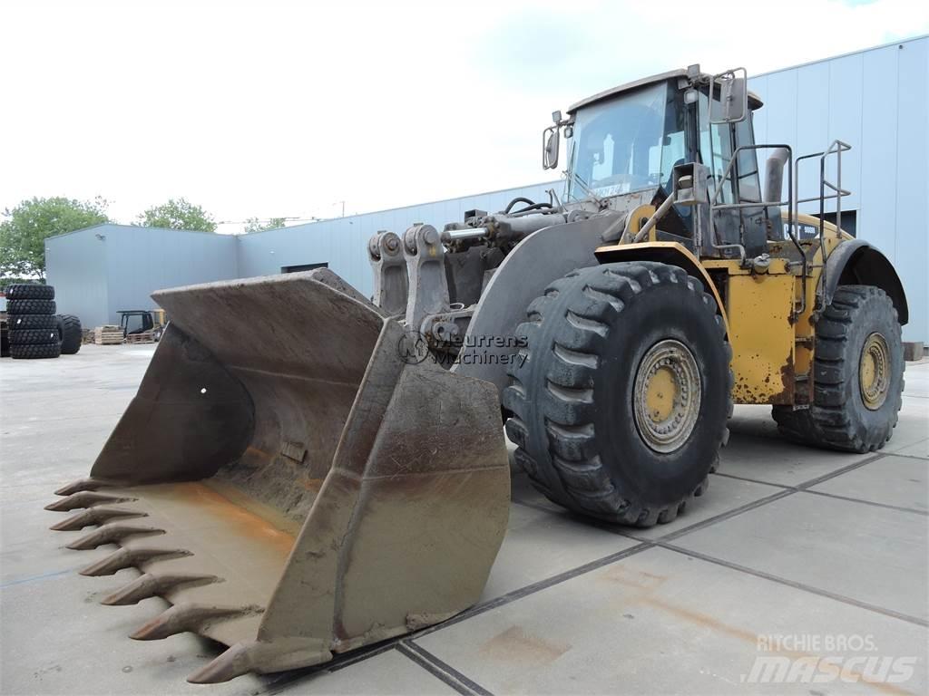 CAT 980H Kolesové nakladače