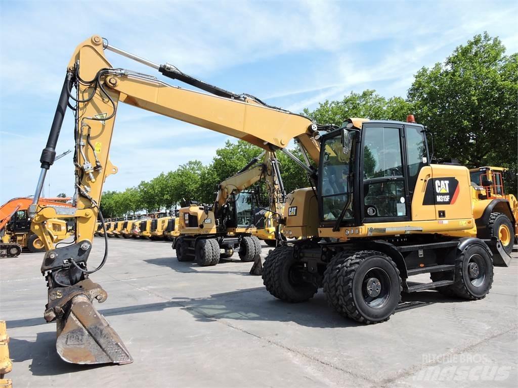 CAT M315 Kolesové rýpadlá