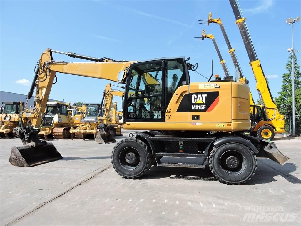 CAT M315 Kolesové rýpadlá