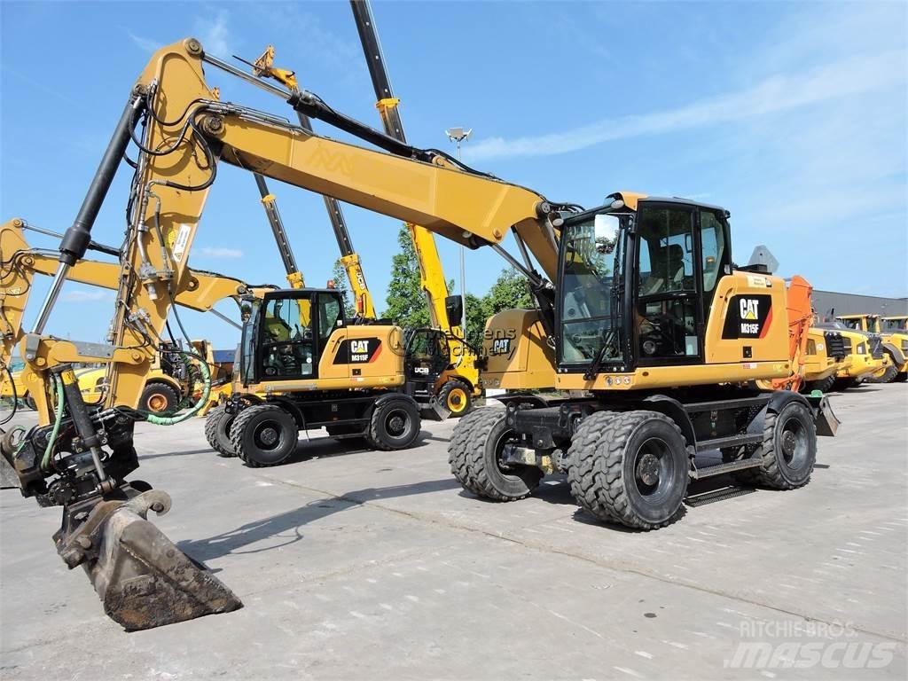 CAT M315 Kolesové rýpadlá