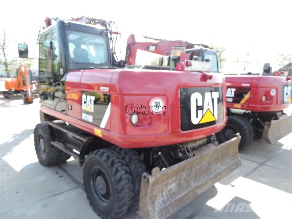 CAT M316D ROTOTILT Kolesové rýpadlá