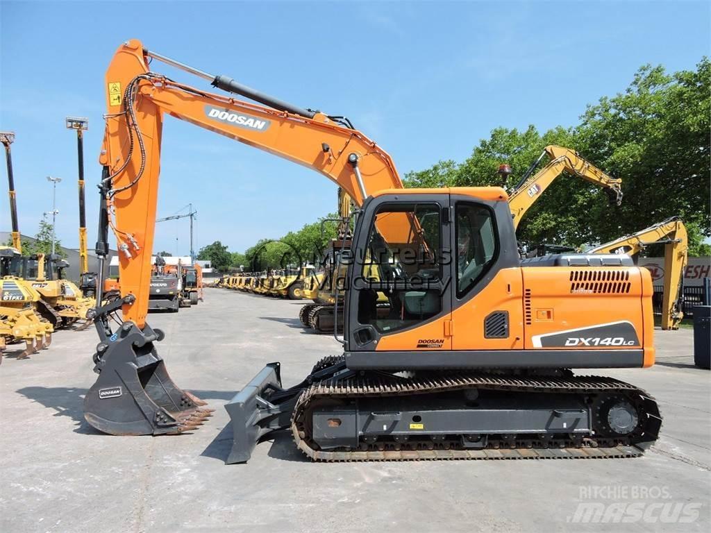Doosan DX140LC Pásové rýpadlá