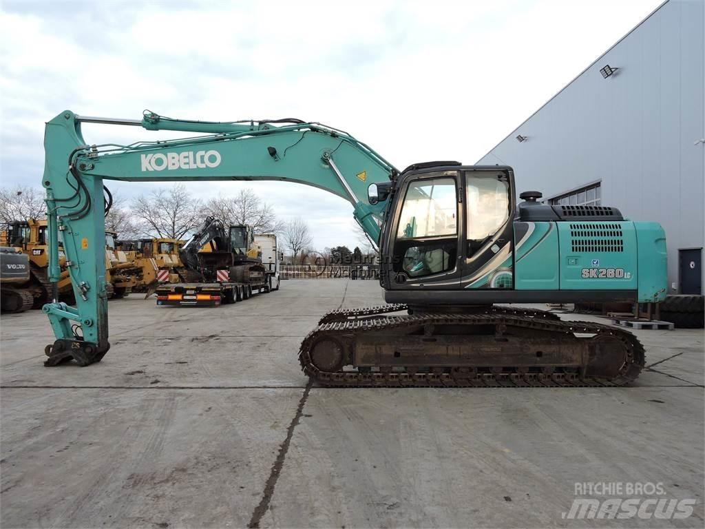 Kobelco SK260 Pásové rýpadlá