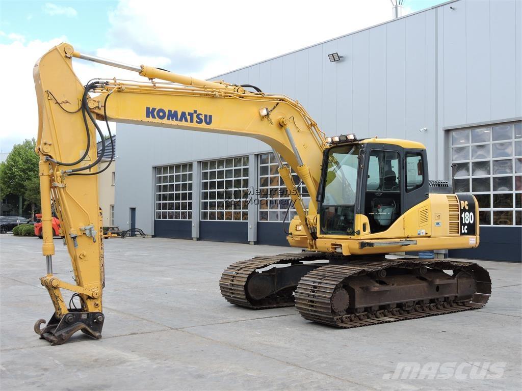 Komatsu PC180LX-7 Pásové rýpadlá