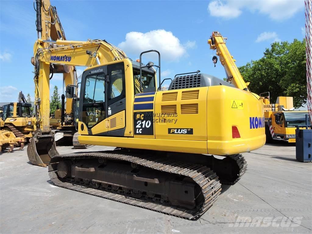 Komatsu PC210LC-10 Pásové rýpadlá