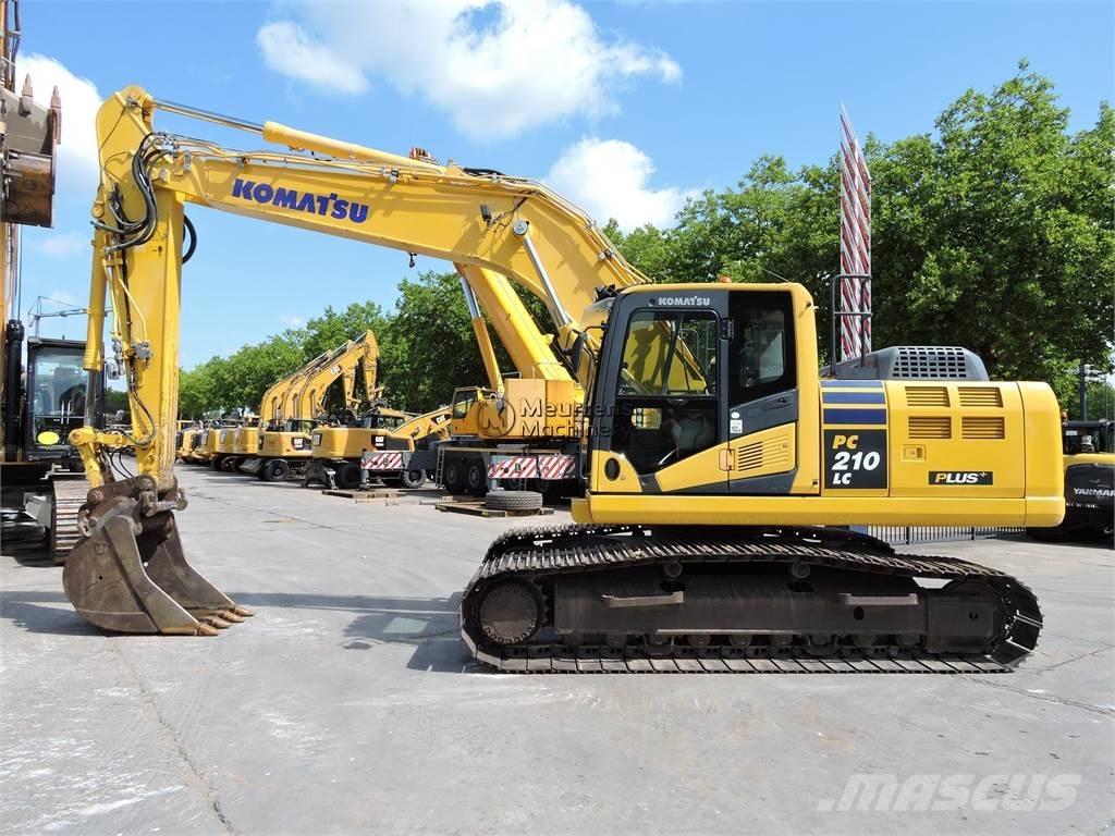 Komatsu PC210LC-10 Pásové rýpadlá