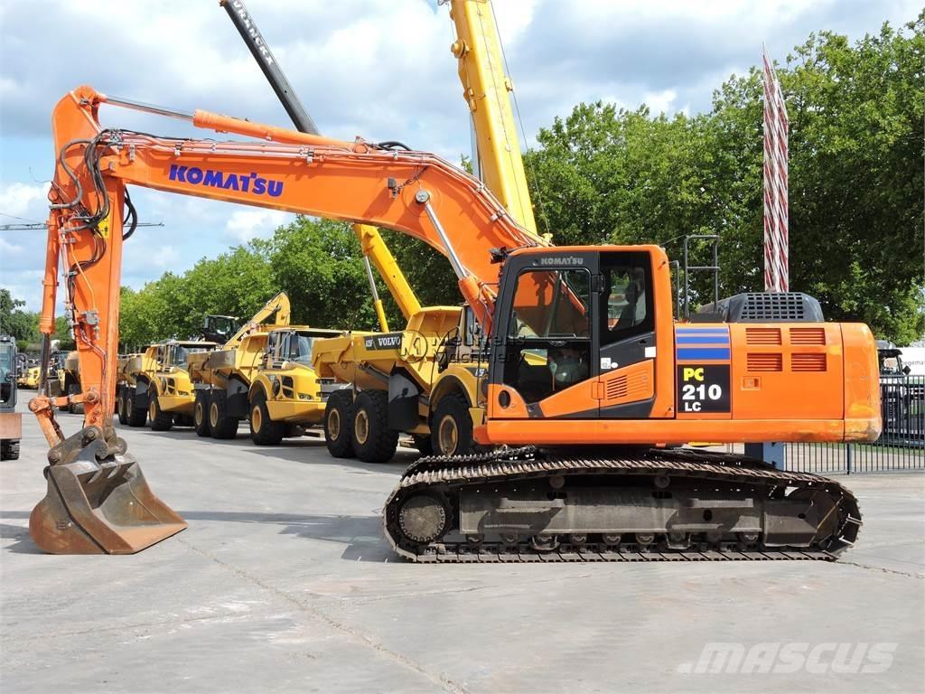 Komatsu PC210LC-10 Pásové rýpadlá