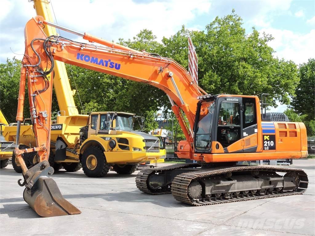 Komatsu PC210LC-10 Pásové rýpadlá