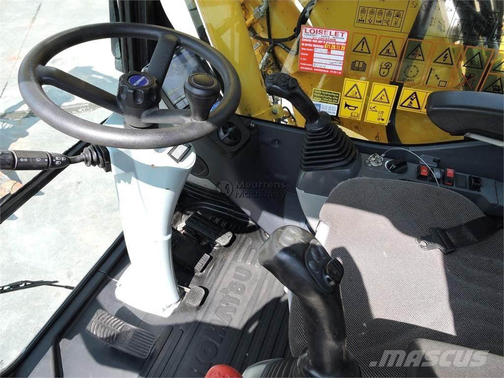Komatsu PW148 Kolesové rýpadlá