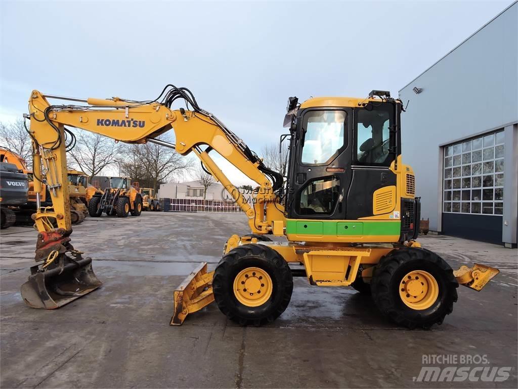 Komatsu PW98 Kolesové rýpadlá