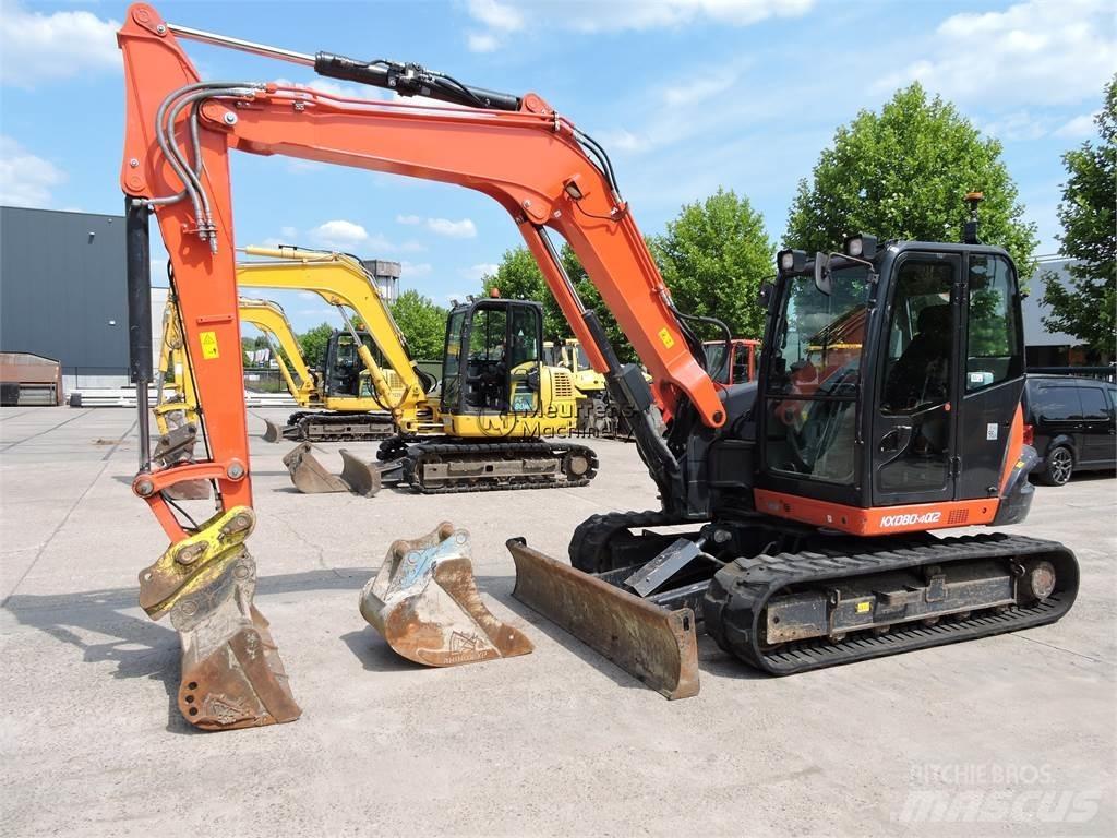 Kubota KX080-4 Stavebníctvo - ostatné