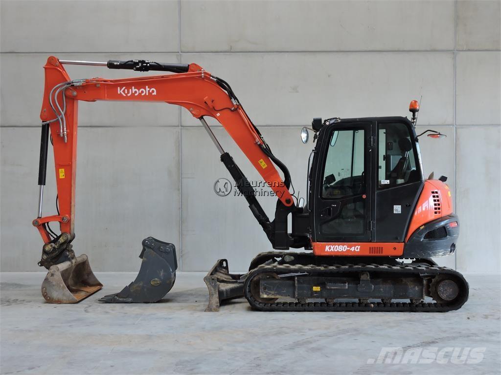 Kubota KX080-4 Stavebníctvo - ostatné