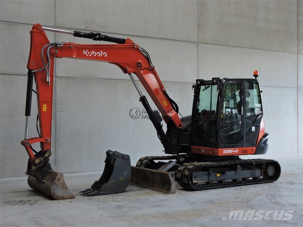 Kubota KX080-4 Stavebníctvo - ostatné