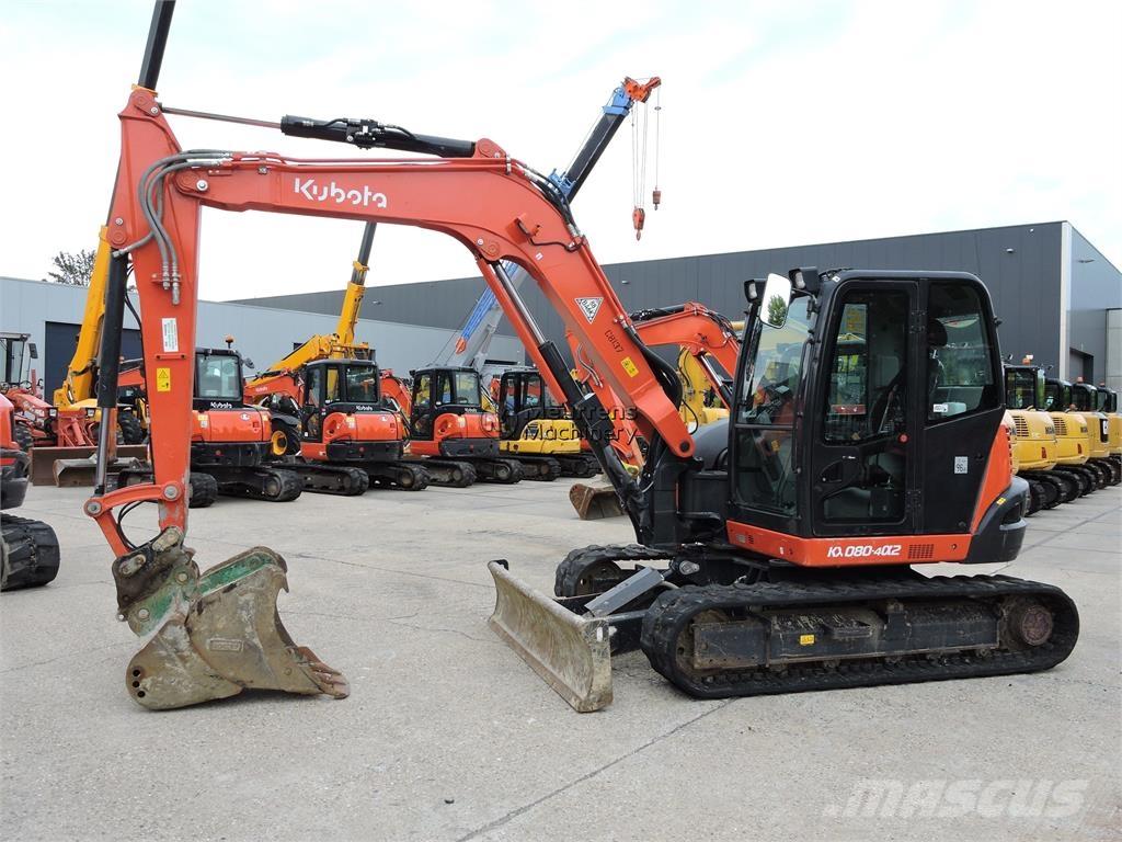 Kubota KX080-4 Stavebníctvo - ostatné