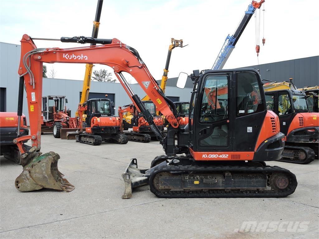 Kubota KX080-4 Stavebníctvo - ostatné