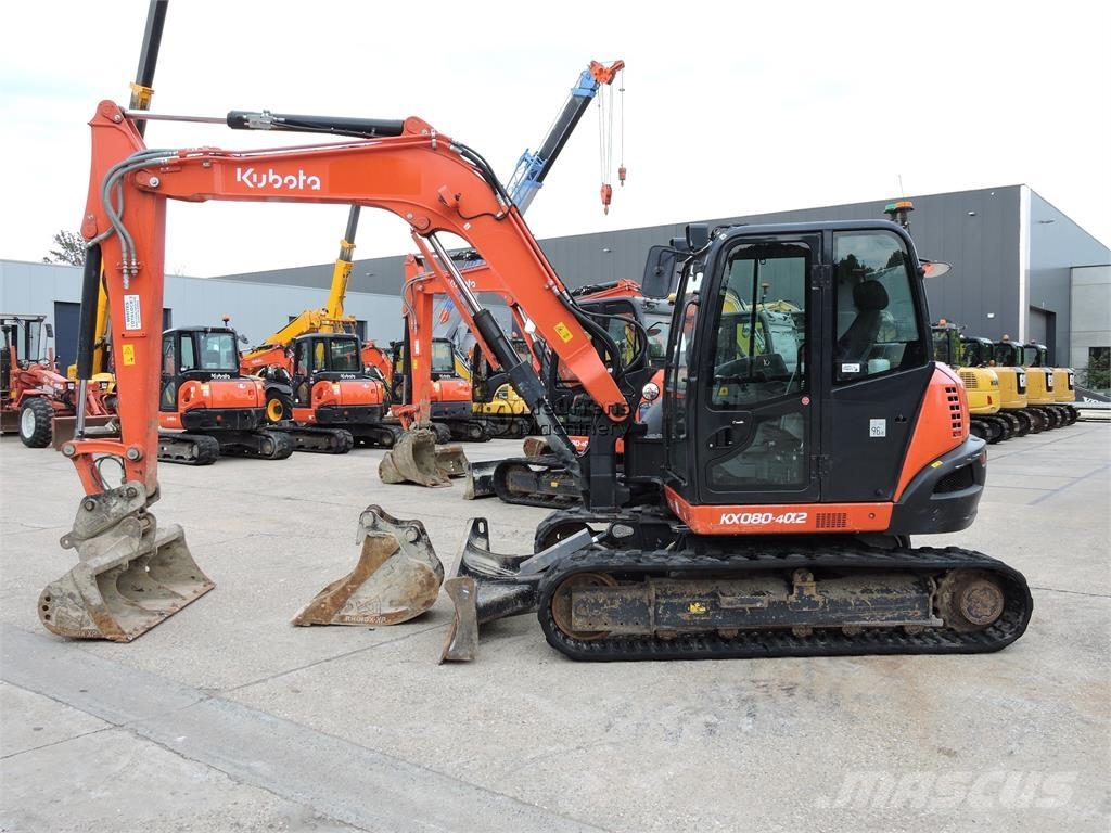 Kubota KX080-4 Stavebníctvo - ostatné