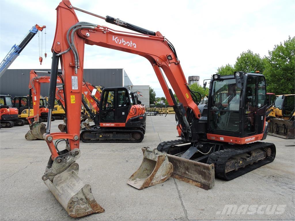 Kubota KX080-4 Stavebníctvo - ostatné