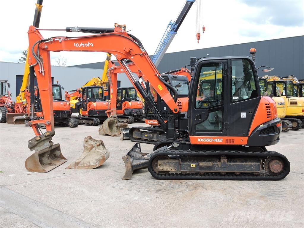 Kubota KX080-4 Stavebníctvo - ostatné