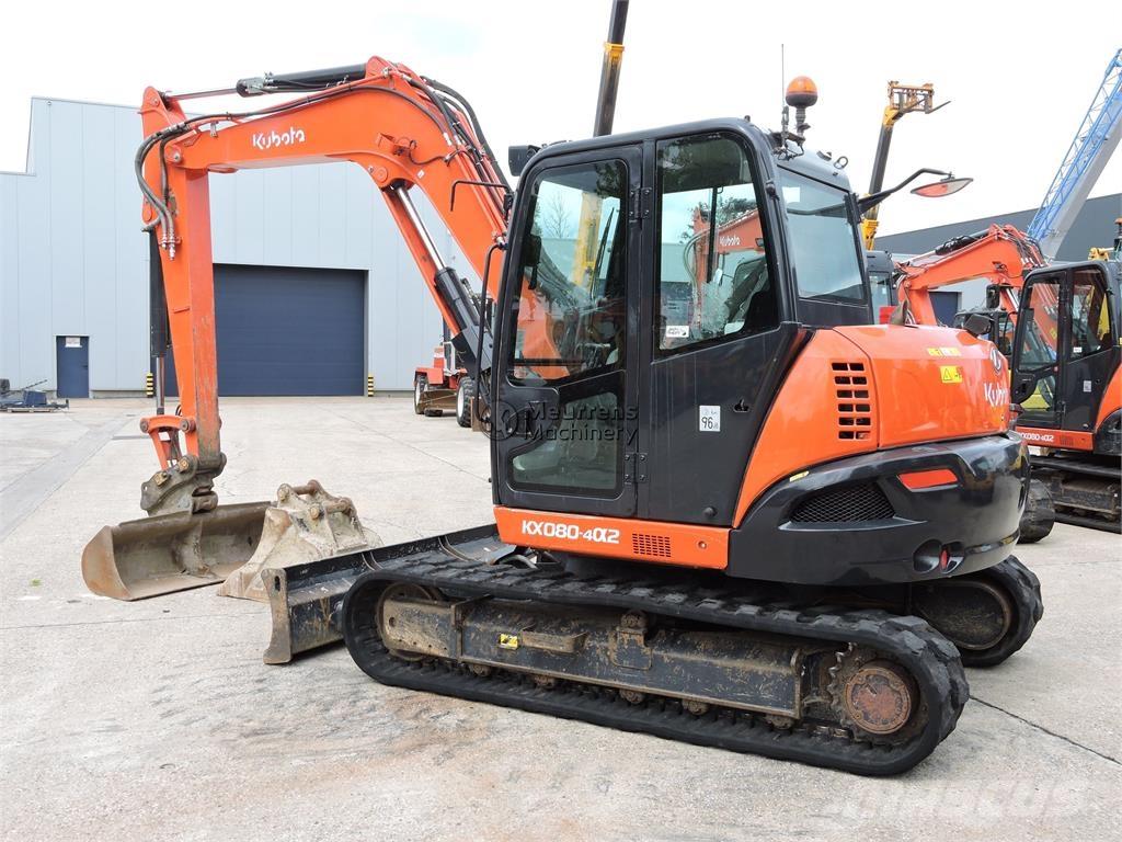 Kubota KX080-4 Stavebníctvo - ostatné