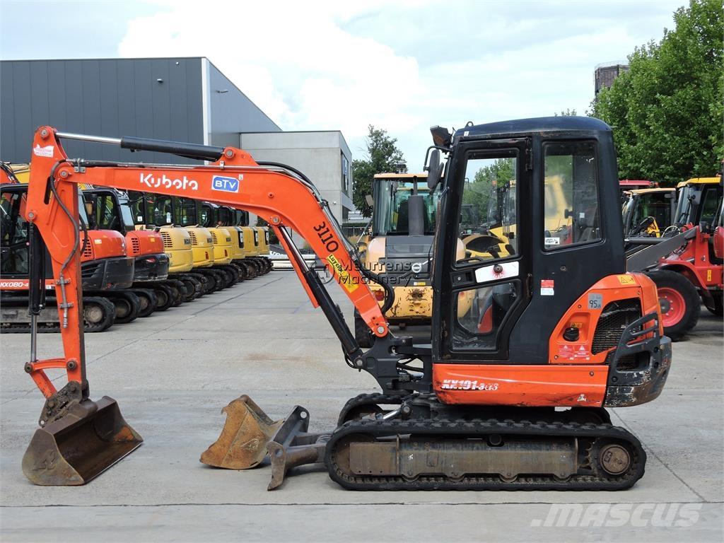Kubota KX101 Stavebníctvo - ostatné