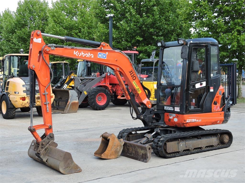 Kubota KX101 Stavebníctvo - ostatné