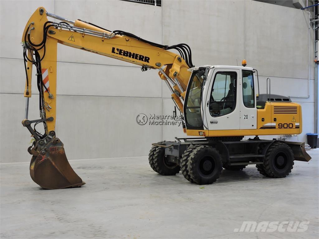 Liebherr A900C Kolesové rýpadlá