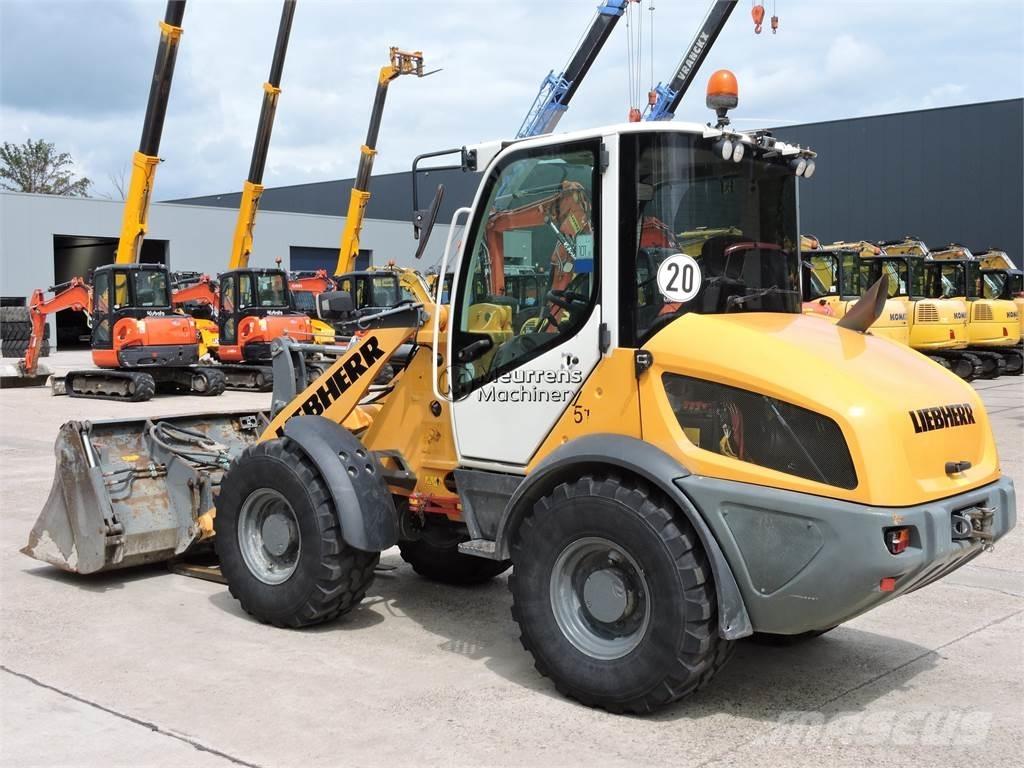 Liebherr L508 + FORK Kolesové nakladače
