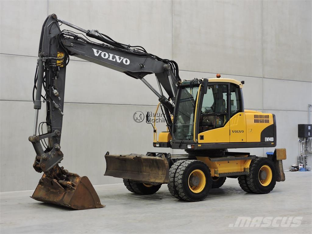 Volvo EW140C Kolesové rýpadlá