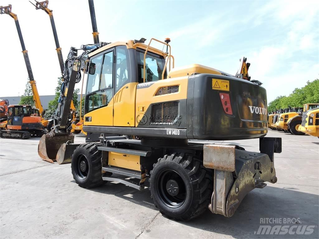Volvo EW140D Kolesové rýpadlá