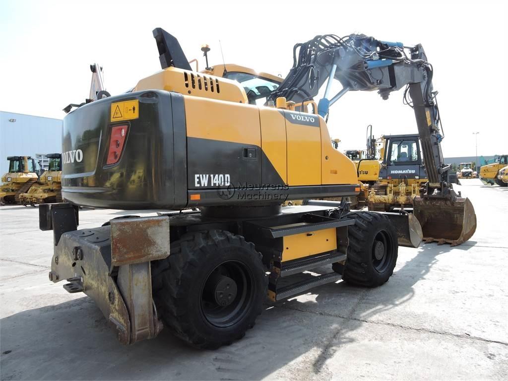 Volvo EW140D Kolesové rýpadlá