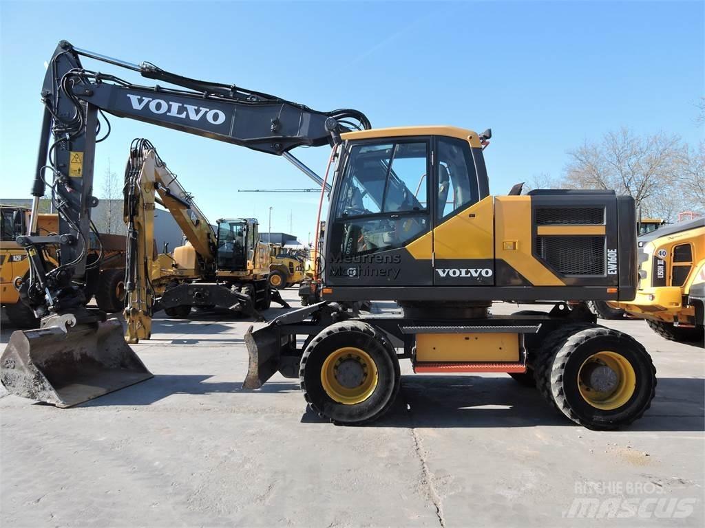 Volvo EW160E Kolesové rýpadlá