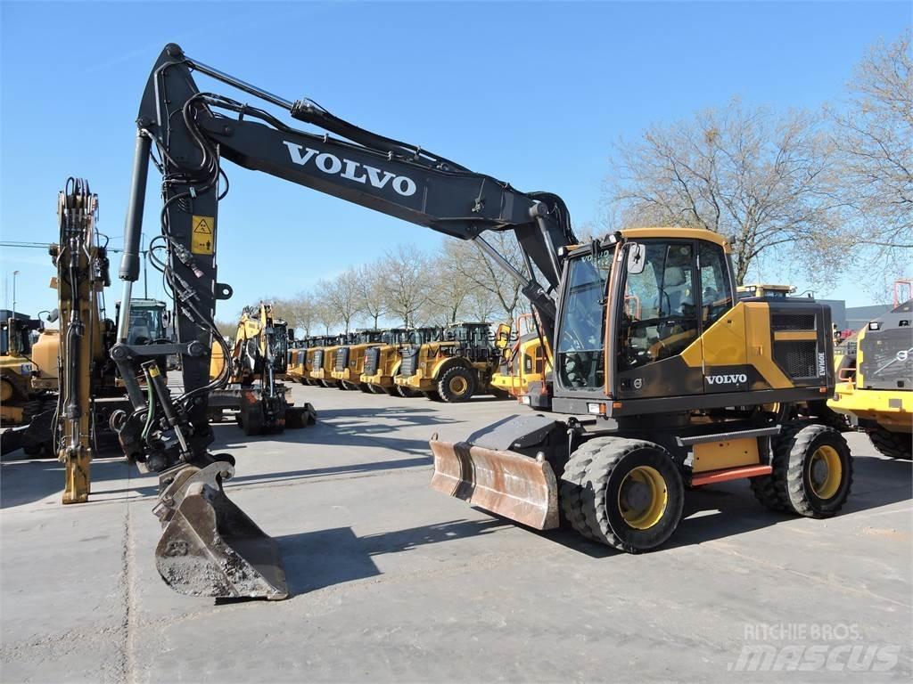 Volvo EW160E ROTOTILT Kolesové rýpadlá